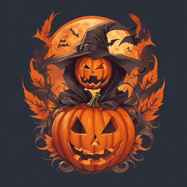 Halloween tshirt logo