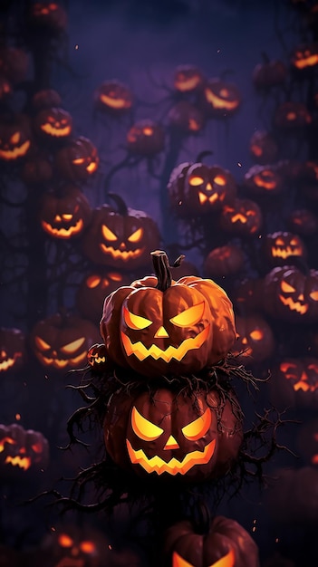 Halloween Wallpaper pumpkin style