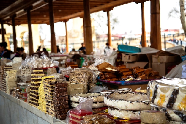 Halva and other sweets in Samarkand