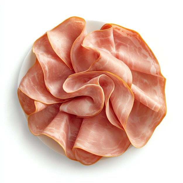 Photo ham slices