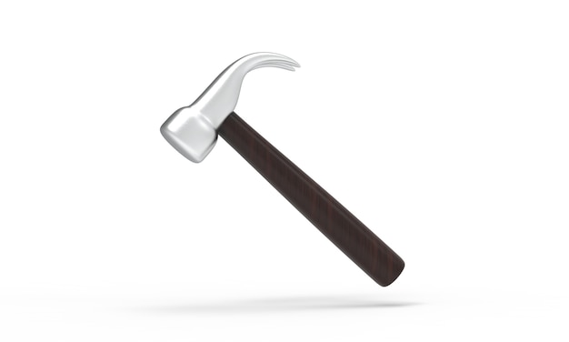 Hammer tool isolated