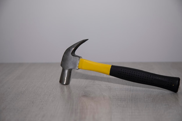 hammer on white background