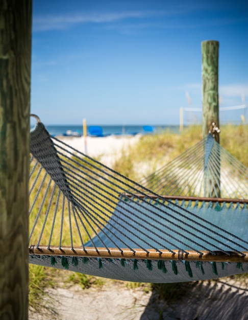 Hammock on a beach