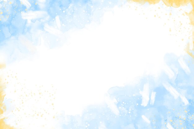 Hand drawn watercolor style background design