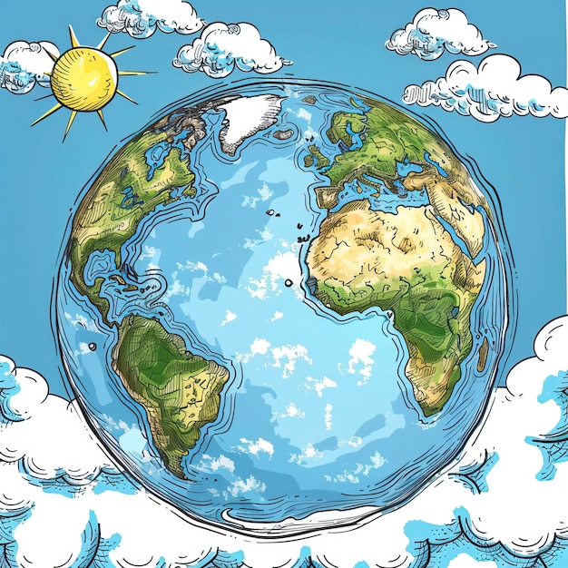 Hand drawn world ozone day background ar 11 stylize 250 v 6 Job ID 8b5775ec06dd427c990636694f5acce1