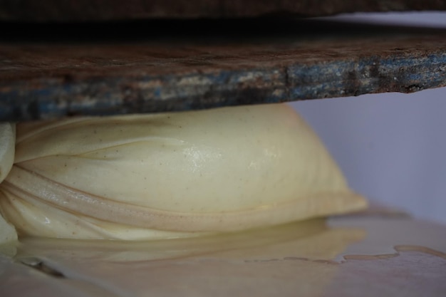 Hand made fresh cheese