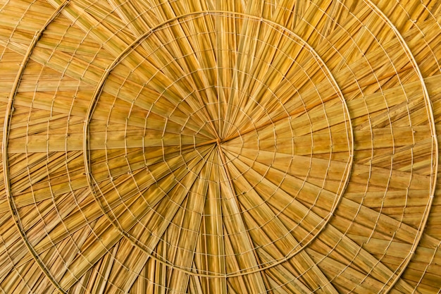 Hand-made wicker from bamboo