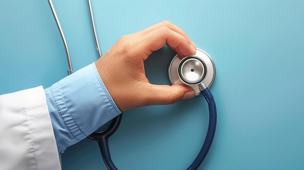 Hand of a Medical Professional Holding a Tool