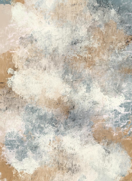 Hand Painted Grunge Texture Background Canvas Art