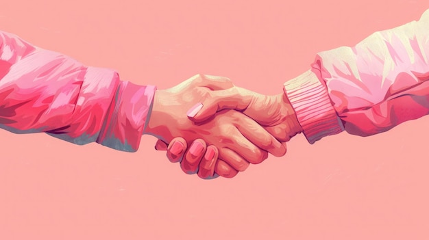 Hand to pinky swearHappy couple or friendship holding hands together forever love concept