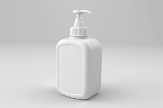 A hand sanitizer isolated on a white background