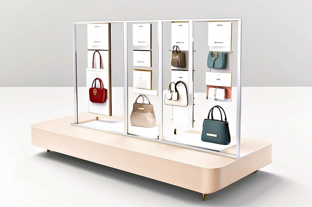 Photo handbag product stand