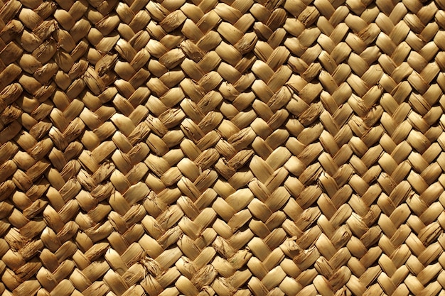 Handcraft weave texture natural vegetal fiber