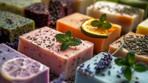 Handcrafted Organic Soap with Fresh Ingredients