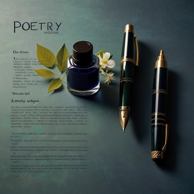 HandDrawn Poetry Illustration Art