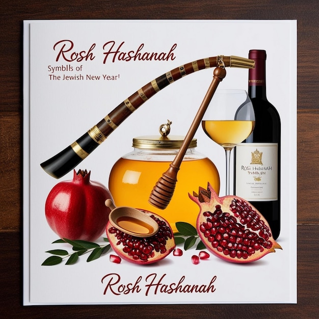 HandDrawn Rosh Hashanah Background