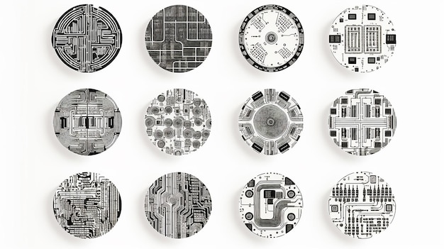 HandDrawn Technology Circuits