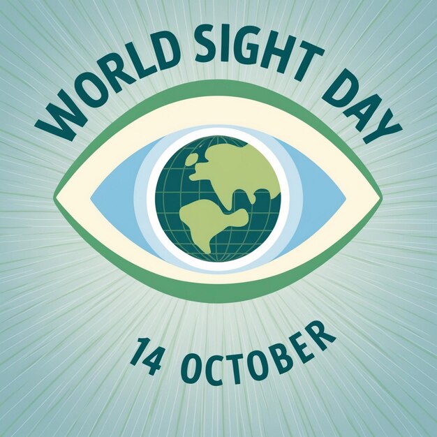 HandDrawn World Sight Day Background