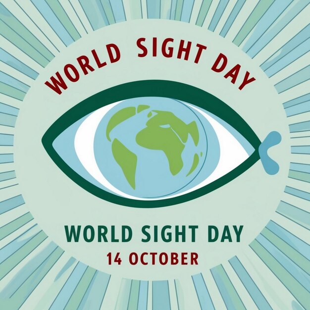 HandDrawn World Sight Day Background