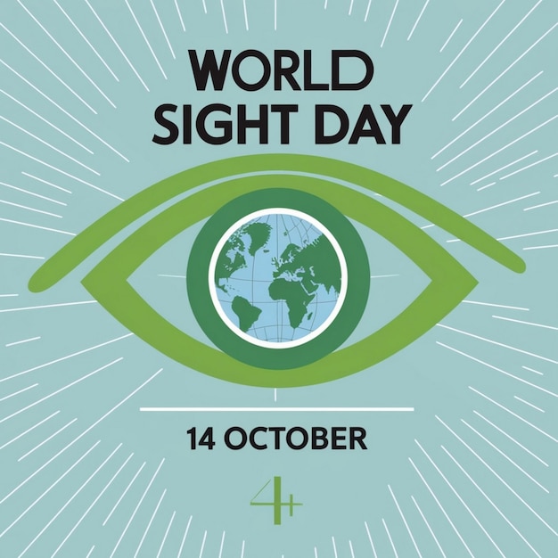 HandDrawn World Sight Day Background