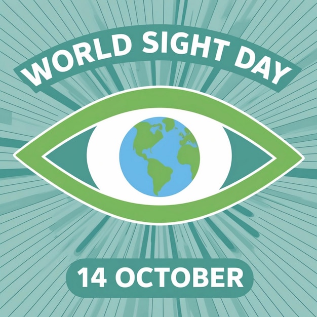 HandDrawn World Sight Day Background