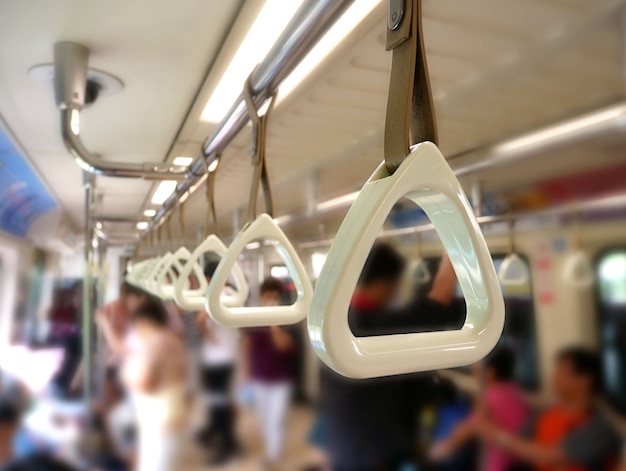 Handle loop in sky train.