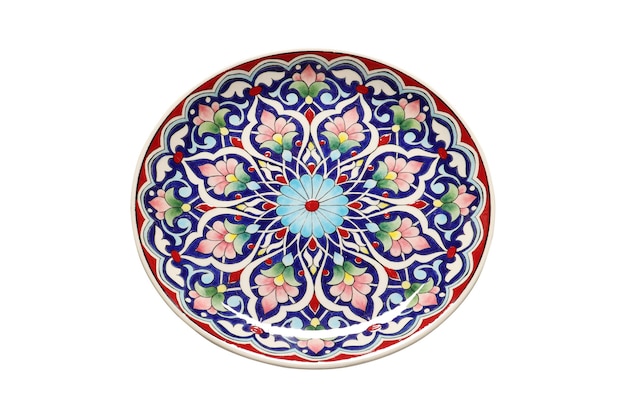 Handmade authentic gift porcelain plate