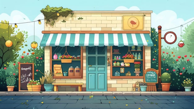 Handmade Craft Stores Shops that sell handmade goods such as jewelry pottery and home decor These stores often highlight local artisans and craftsmen Cartoon illustrations vectors