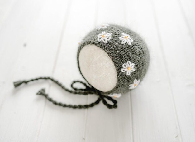 Handmade hat for newborn