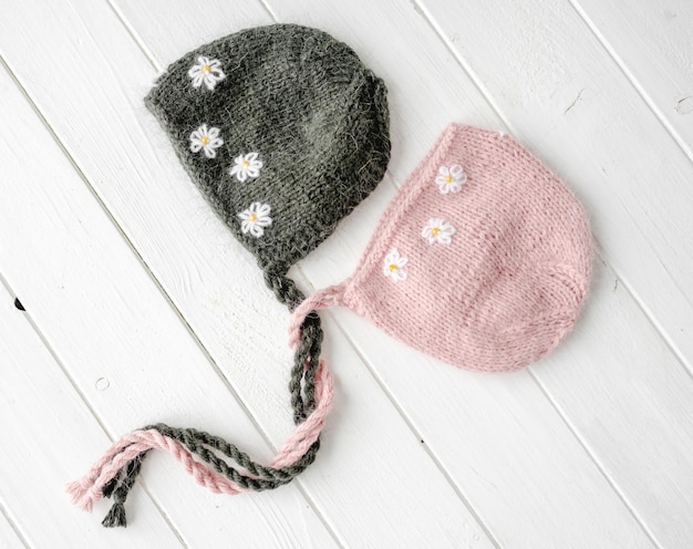 Handmade hat for newborn