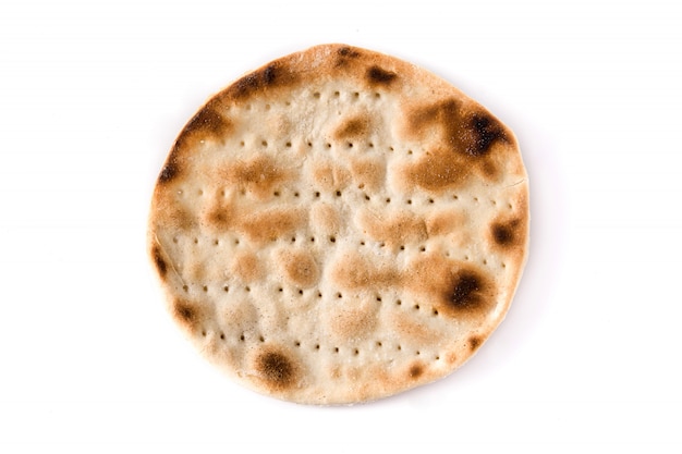 Handmade matzah for Jewish Passover