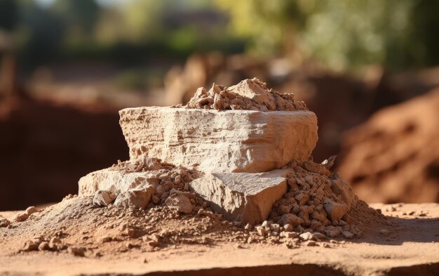 Handmade Mud Bricks Image