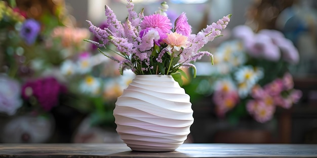 Handmade white wooden ashes vase for funeral floral decorations in cathedral Concept Funeral Decor Handmade Vase White Wood Floral Arrangements Cathedral Settings