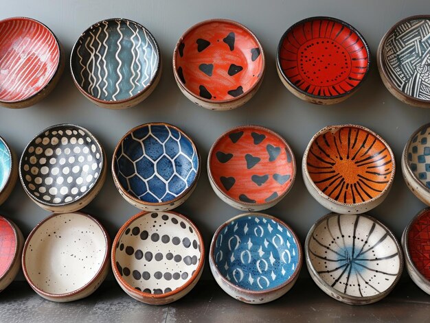 HandPainted Ceramic Bowls