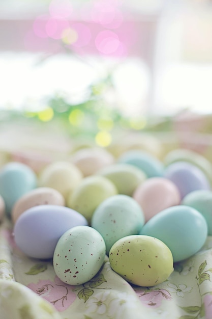 handpainted easter ornament photography