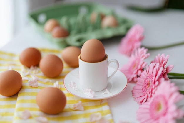 handpainted easter ornament photography