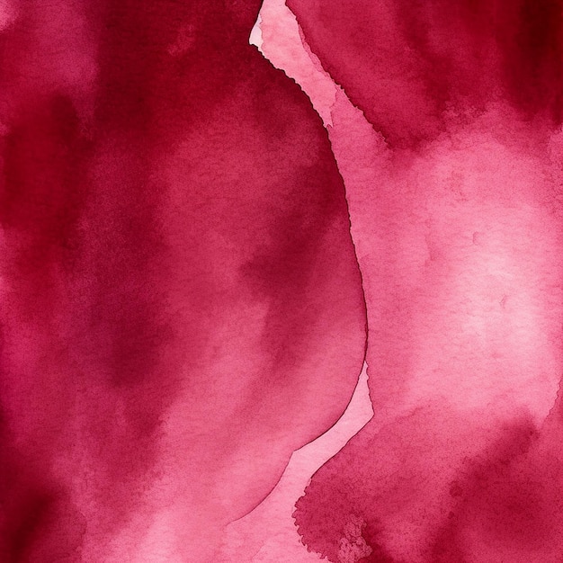 HandPainted Watercolor Deep Red Texture Background