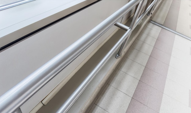 handrail offers security and guidance symbolizing safety and support in everyday life depicted in