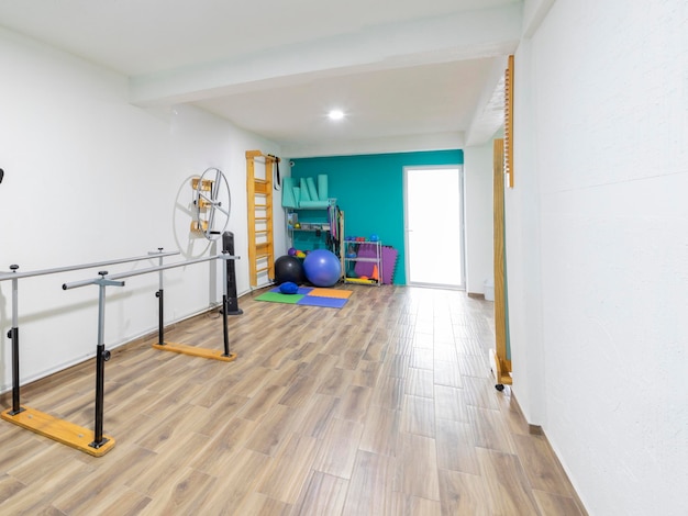 Handrails in physical rehabilitation clinic in mexico