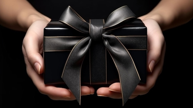 hands in gift HD 8k wall paper Stock Photographic image