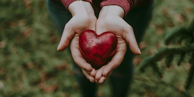 Hands Holding Heart