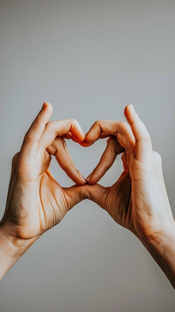 Hands Making a Heart Shape