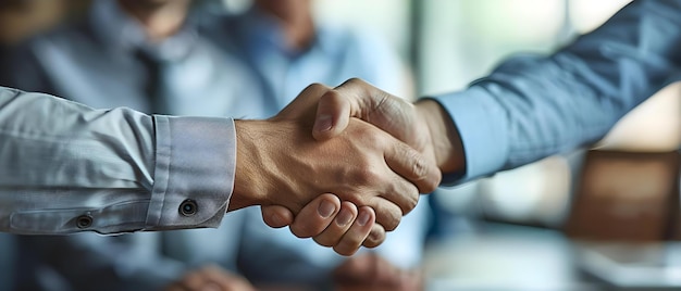 Handshake Finalizes Corporate Unity Concept Corporate Unity Handshake Finalizing Deal