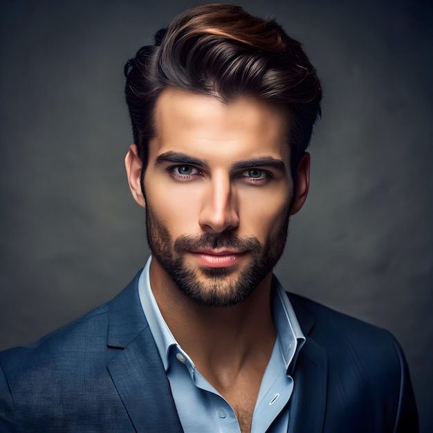 Handsome Man portrait Photo HD