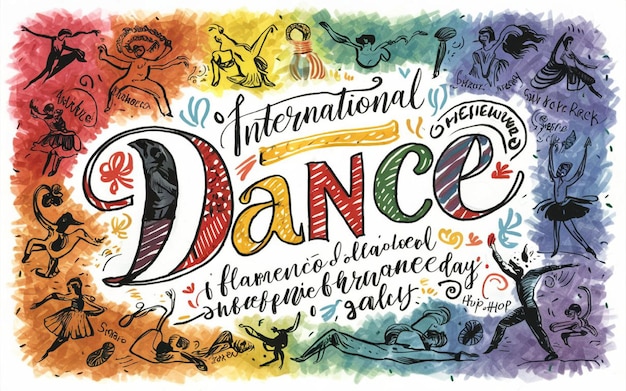 Handwritten International Dance Day