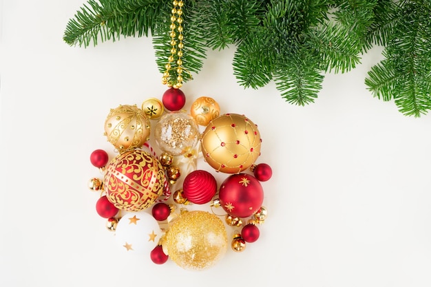 Hanging christmas ball