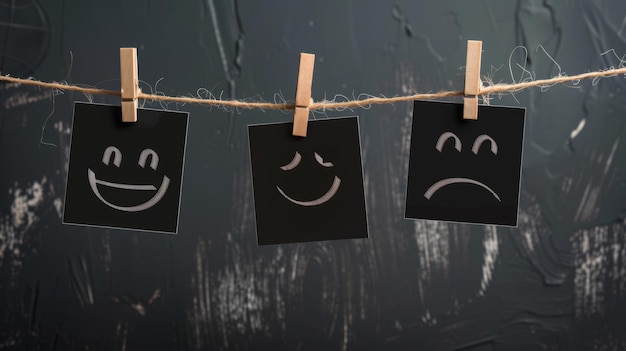 The Hanging Emotional Faces