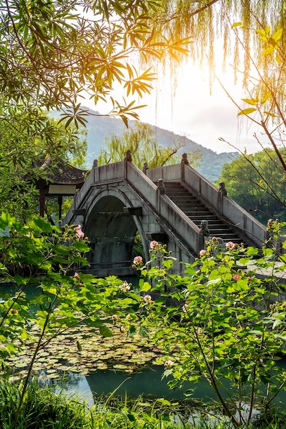 Hangzhou West Lake Chinese Garden Scenery