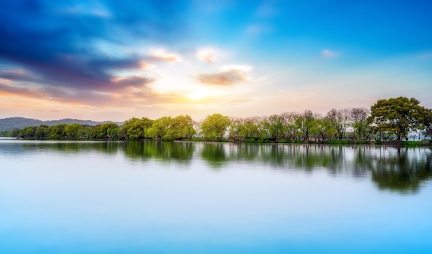 Hangzhou West Lake Garden natural landscape