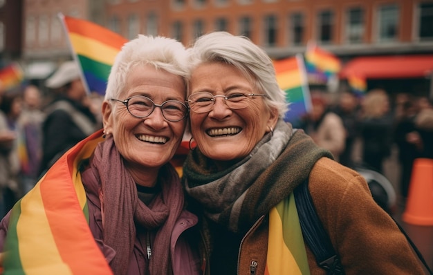 Happiness at LGBTQ Pride Parade in Amsterdam Amsterdam Pride Celebration